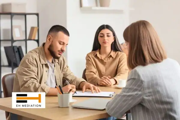 Image of mediation showing child arrangements Deal