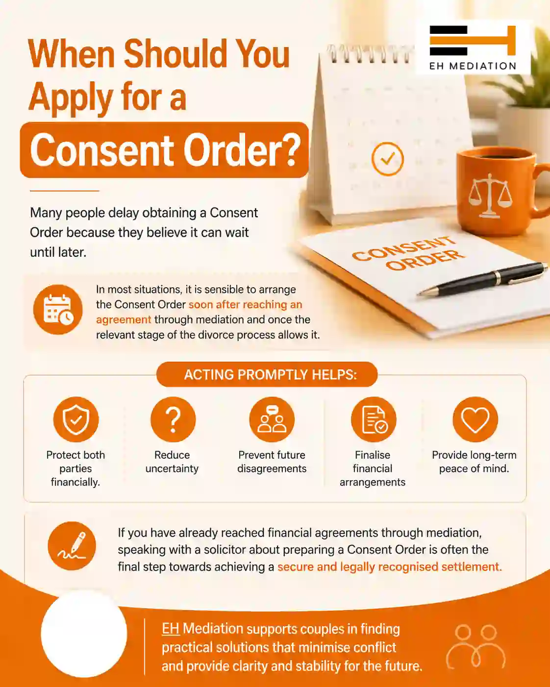 When Should You Apply for a Consent Order Deal?